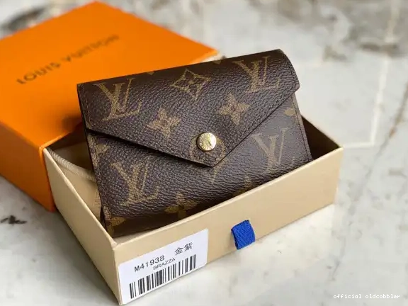 Official oldcobbler VICTORINE Vuitton Louis Wallet 0701